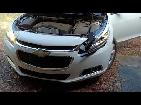 How to replace a headlight on a Chevy malibu 2014