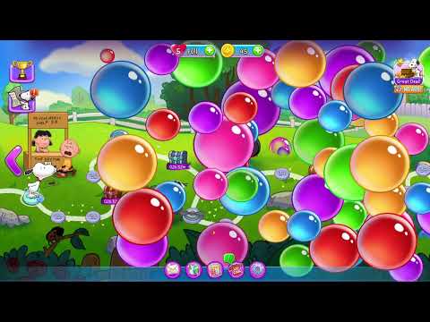 Bubble Shooter | Snoopy Pop Bubble Pop Game Android Gameplay