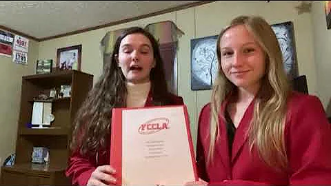 Lillian Mullis and Kayley Key- FCCLA