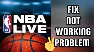 Fix NBA LIVE App Not working(Not open) Problem|| TECH SOLUTIONS BAR screenshot 5