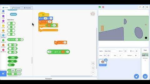 Creating an Absolute Value Path in Scratch using Variables and Operators