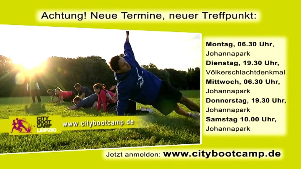 CityBootCamp Leipzig - Effektives Ganzkörper-Workout!