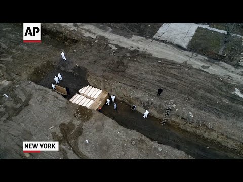 Bodies buried in NYC trench increase amid pandemic