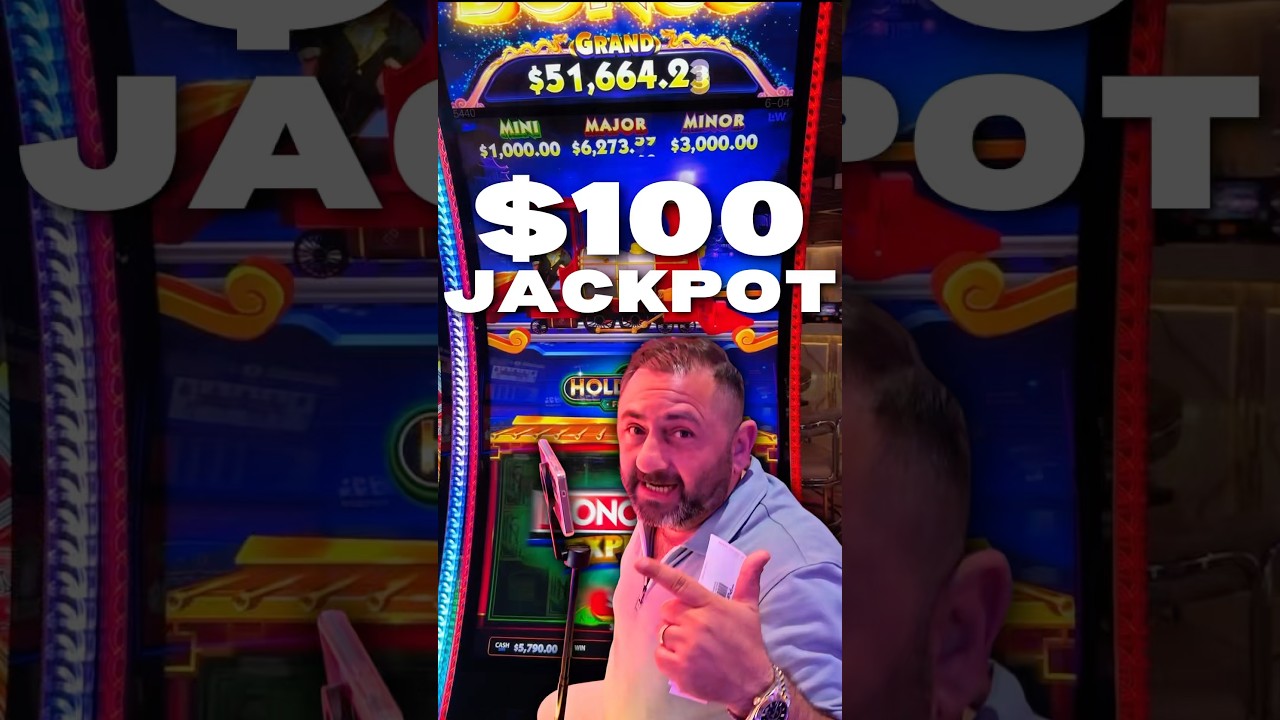 $100 HOLD & SPIN FOR THE JACKPOT🎰 ON MONOPOLY EXPRESS BEIJING RAILROAD 