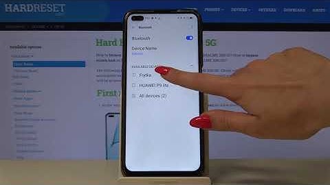 How to Find Bluetooth Connections on REALME X50 – Pair Bluetooth Device