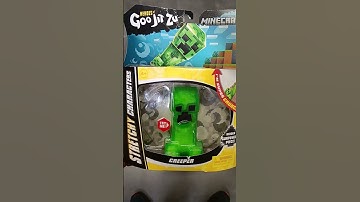 Minecraft Creeper Goo Jit Zu #goojitzu #minecraft #creeper @Walmart