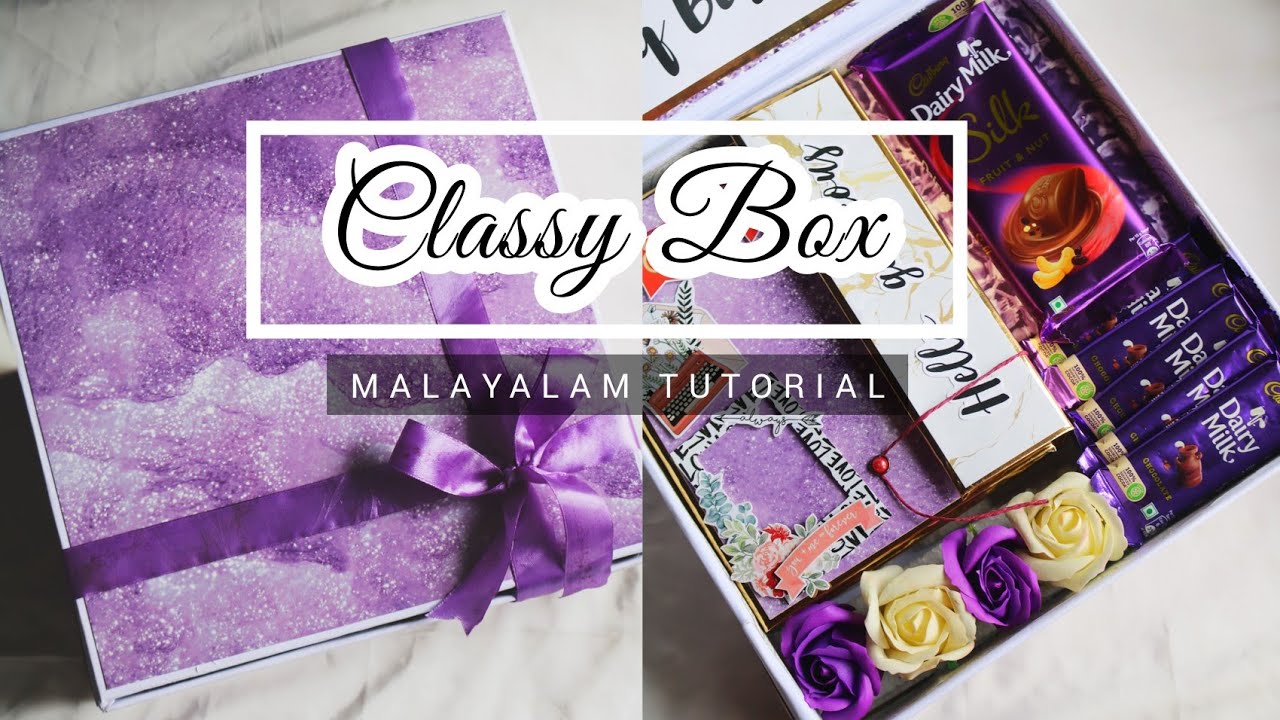 Handmade Gift Hamper Tutorial | Classy Box Using Cardboard | Shirt Hamper | Malayalam | Art Gossips