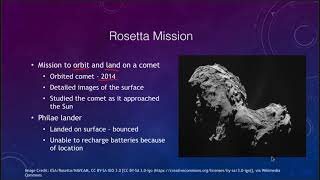Lesson 13 - Lecture 2 - Comets - OpenStax