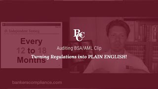 Auditing BSA/AML Clip