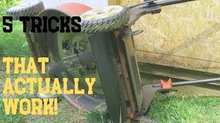 How to remove a lawn mower bolt stuck (DIY Guide)