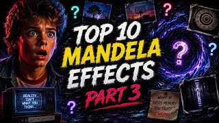 😱 TOP 10 MANDELA EFFECTS... (part 3) #top10 #mandelaeffect 
