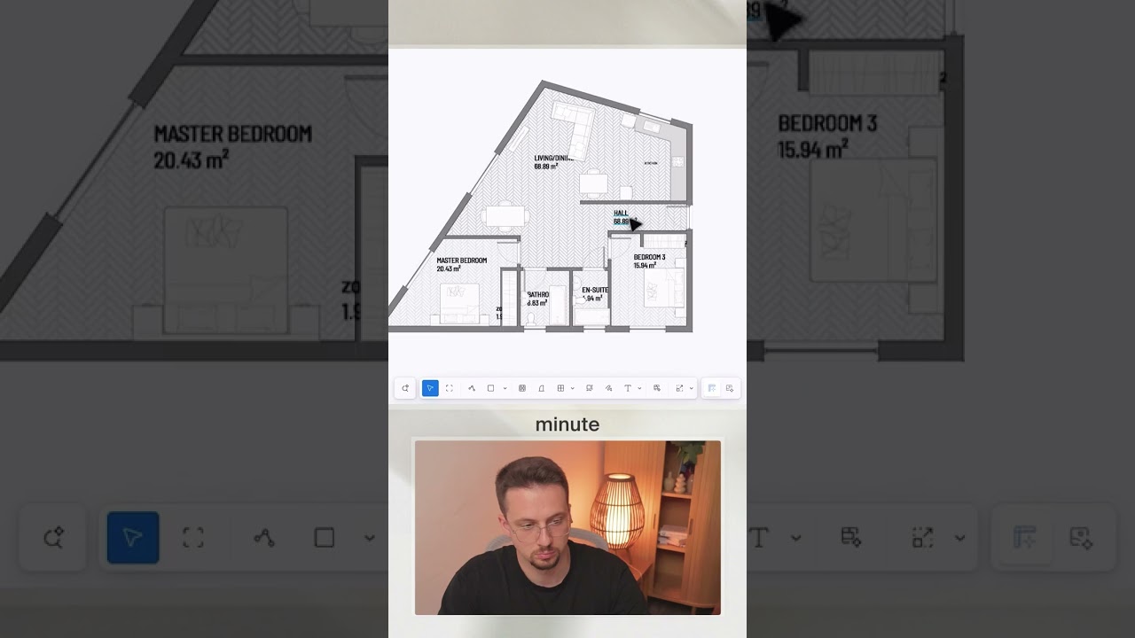 Starting a floor plan from scratch usually means testing multiple layouts before finding one that ac