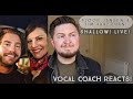 Vocal Coach Reacts! Floor Jansen & Tim Akkerman! Shallow! Live!