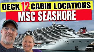 MSC SEASHORE CABIN DECK 12 | Tall Man's Cruise Adventures