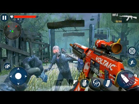 Zombie Shooting 3D Offline FPS Shooting Game 2021 _ Android GamePlay Walkthrough