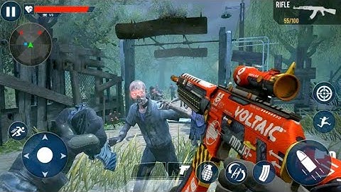 Zombie Shooting 3D Offline FPS Shooting Game 2021 _ Android GamePlay Walkthrough