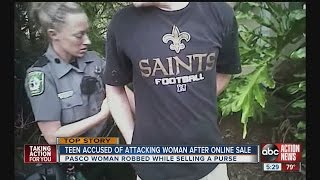 Bodycam shows deputies catching teen purse thief after craigslist-type
robbery