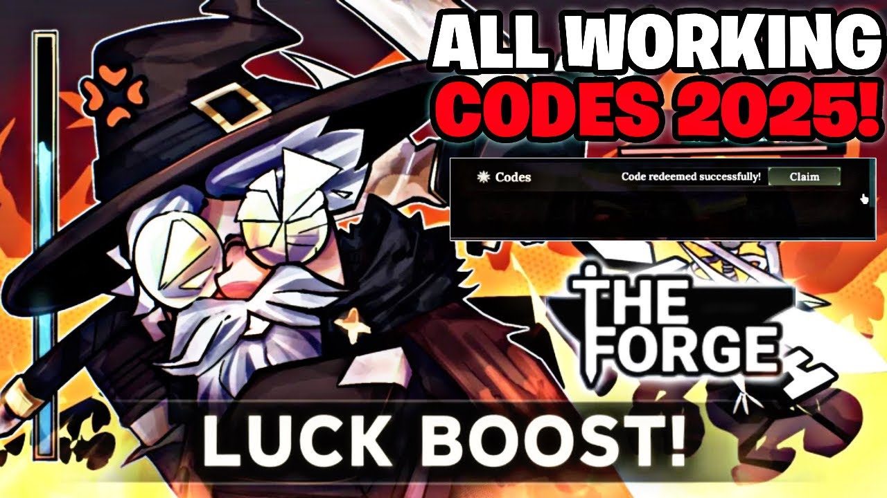 NEW ALL WORKING CODES FOR THE FORGE IN DECEMBER 2025! ROBLOX THE FORGE ...