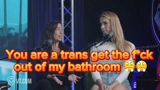 Intense debate trans women claiming dating the same men as biological women