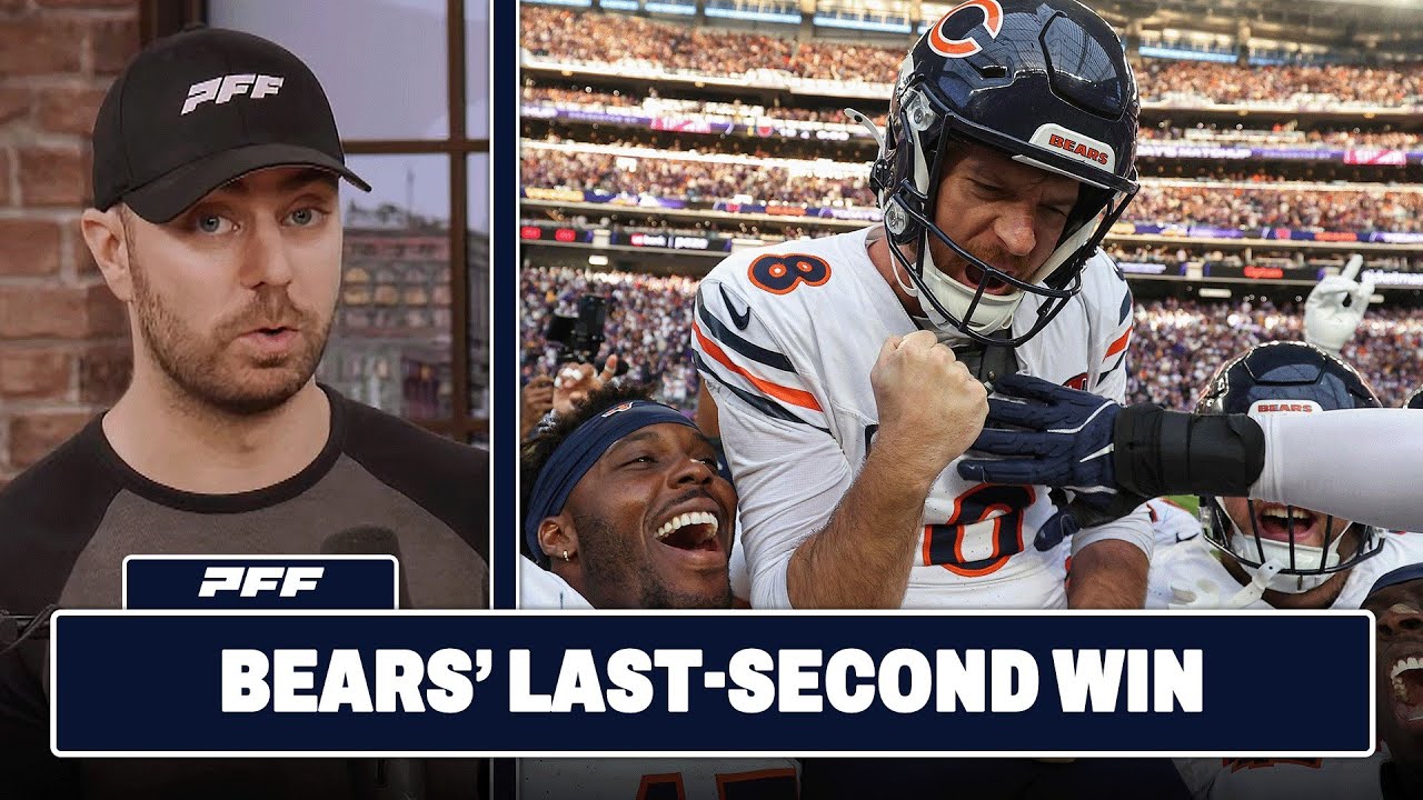 Chicago Bears vs. Minnesota Vikings Review | PFF Grade Release Show