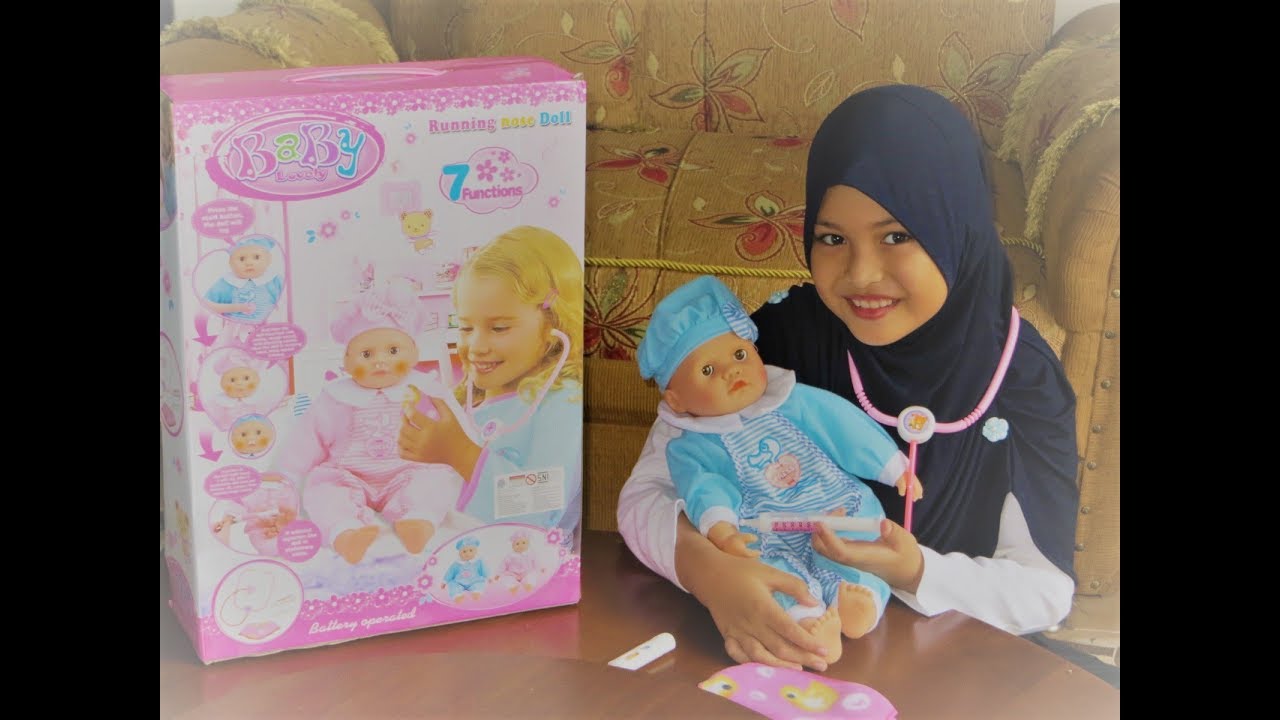 Mainan Boneka Baby Lovely bisa Menangis dan Tumbuh menjadi Tinggi Mainan Boneka Bayi dengan tinggi 4. 