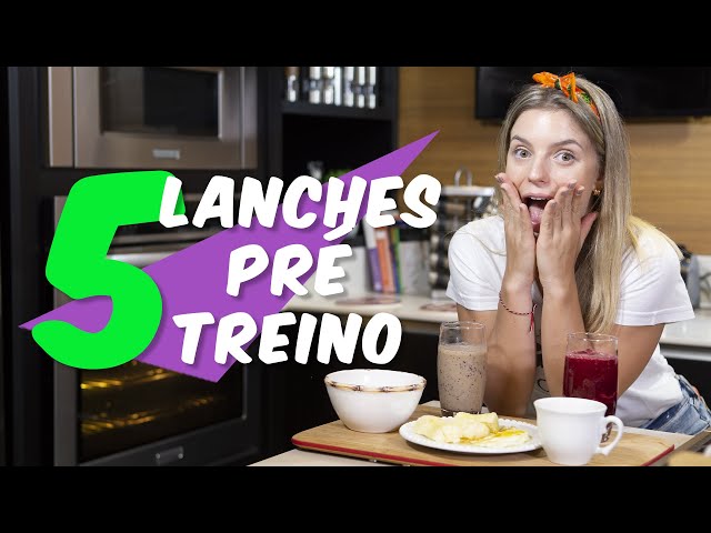 5 IDEIAS DE PRÉ TREINO | O QUE COMER ANTES DE TREINAR? class=