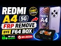 Redmi A4 5G FRP Remove 🔓 Chip-Off Method With F64 Box ⚡ 100% Working
