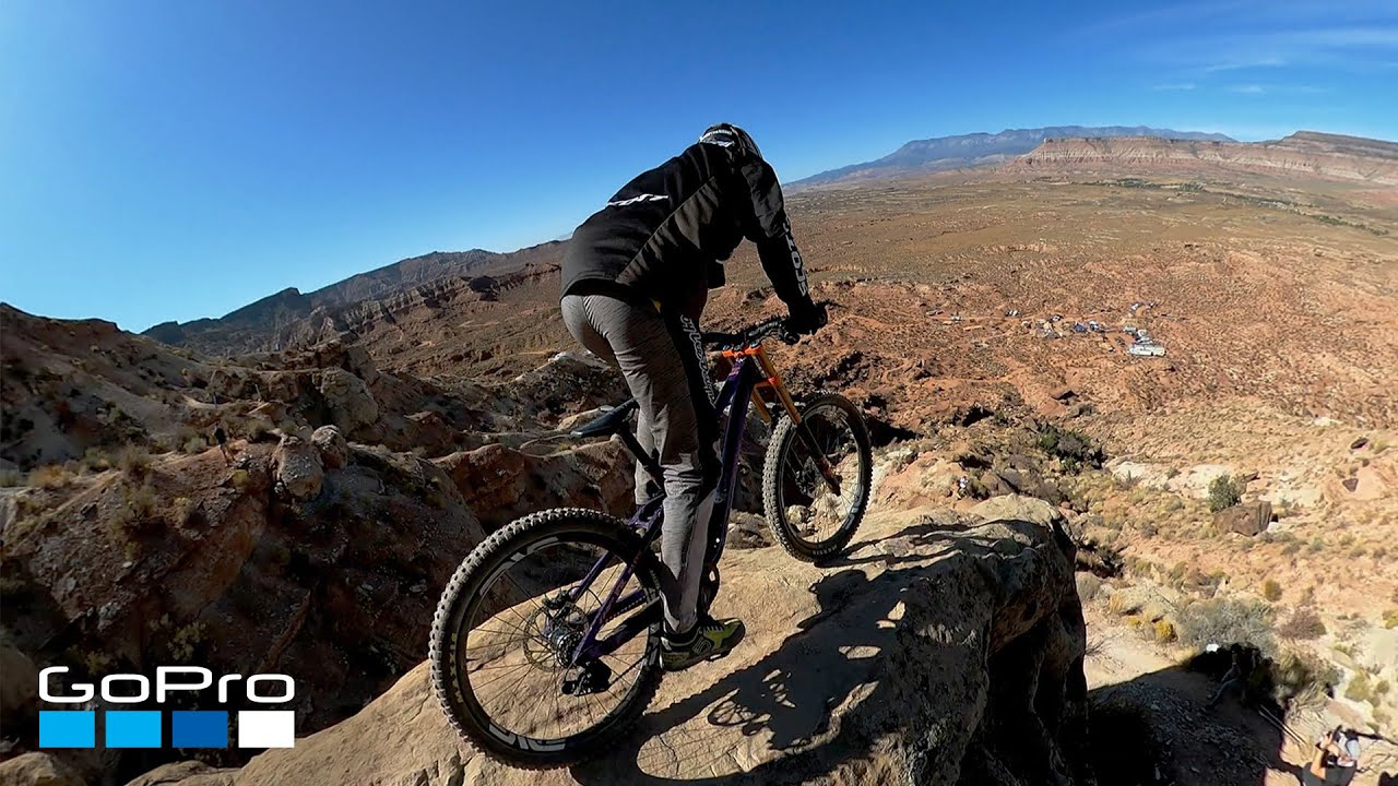 red bull mountain biker