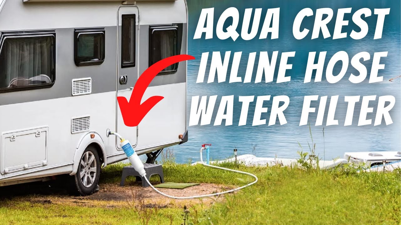 Aqua Crest Inline RV Water Filter Review💧 (Garden Hose and Camper Filter)  