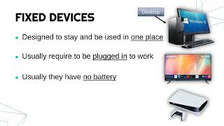 Types of Information Access and Storage Devices
