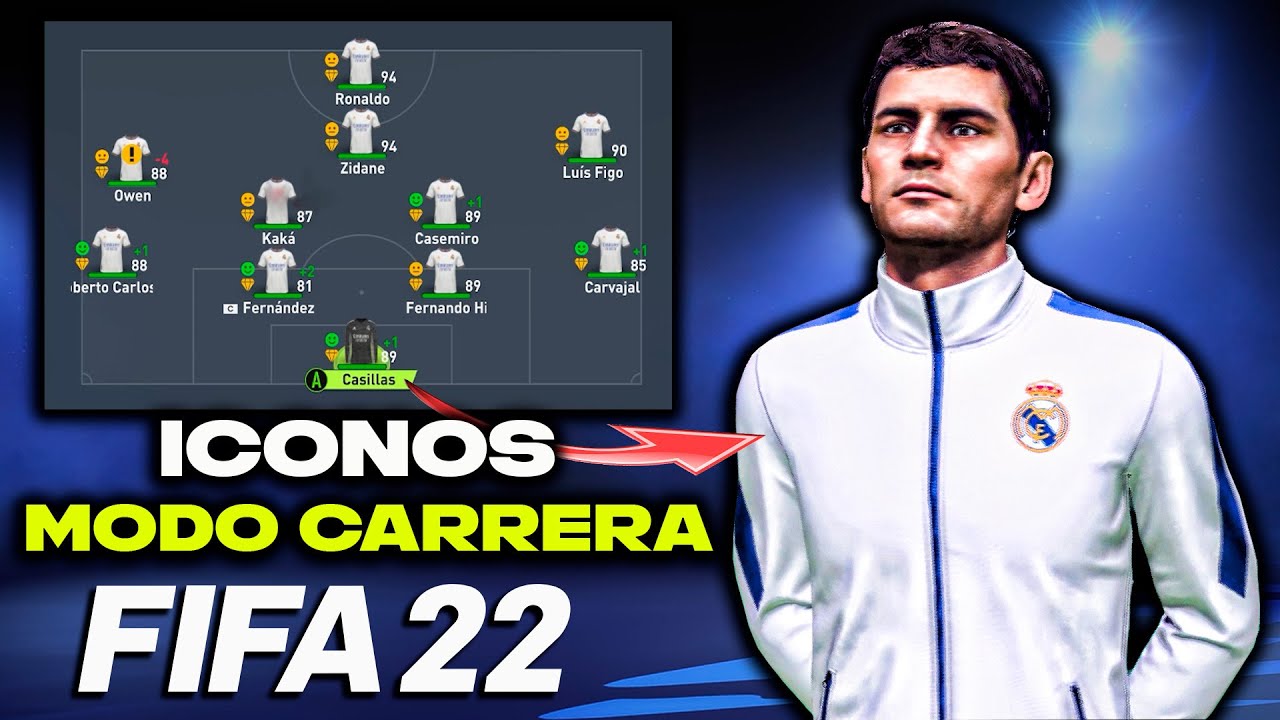 FIFA 22 Como Tener ICONOS en Modo Carrera YouTube FIFA 22 Como Tener ICONOS en Modo Carrera YouTube