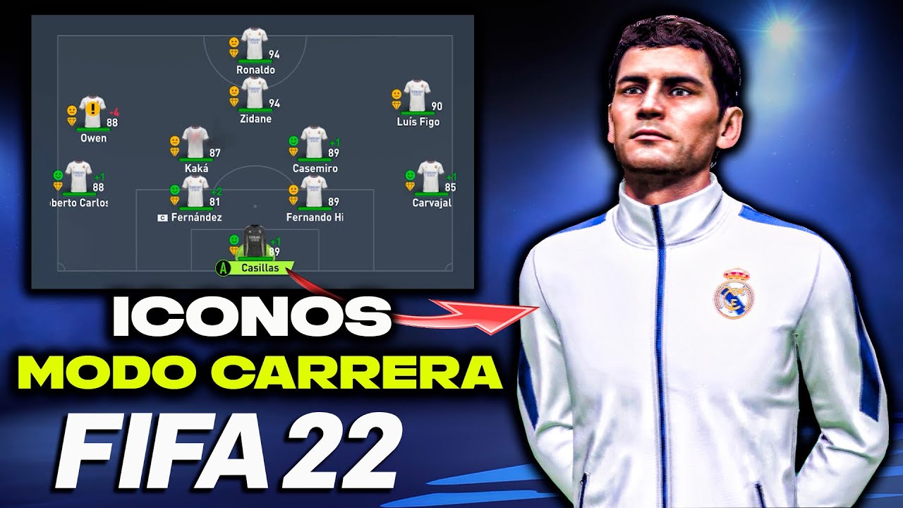 FIFA 22 How To Have ICONS in Career Mode - YouTube