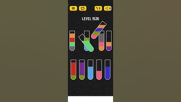 water sort puzzle - level 1536