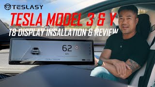 My Favorite Tesla Model 3 & Y Display with Front Camera | Teslasy T8 Display Installation & Review