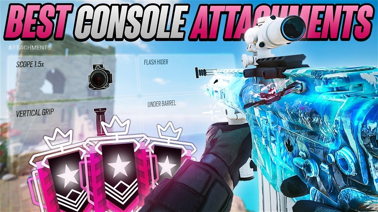 The *BEST* Attachments For *NO* Recoil on ALL Operators - Rainbow Six ...