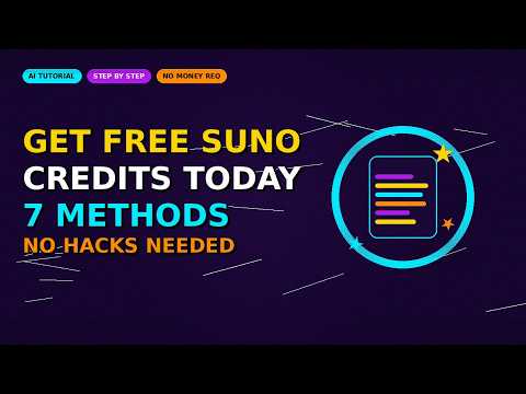 How to Get FREE Suno Credits | 7 Methods That Actually Work | No Hacks
