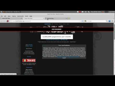 Spoonfeeding Hacking - HackThisSite.org Realistic Mission 4