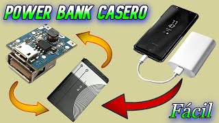 Homemade Power Bank with Smartphone battery. by ElectronicaLED 13,874 views 1 year ago 5 minutes, 12 seconds