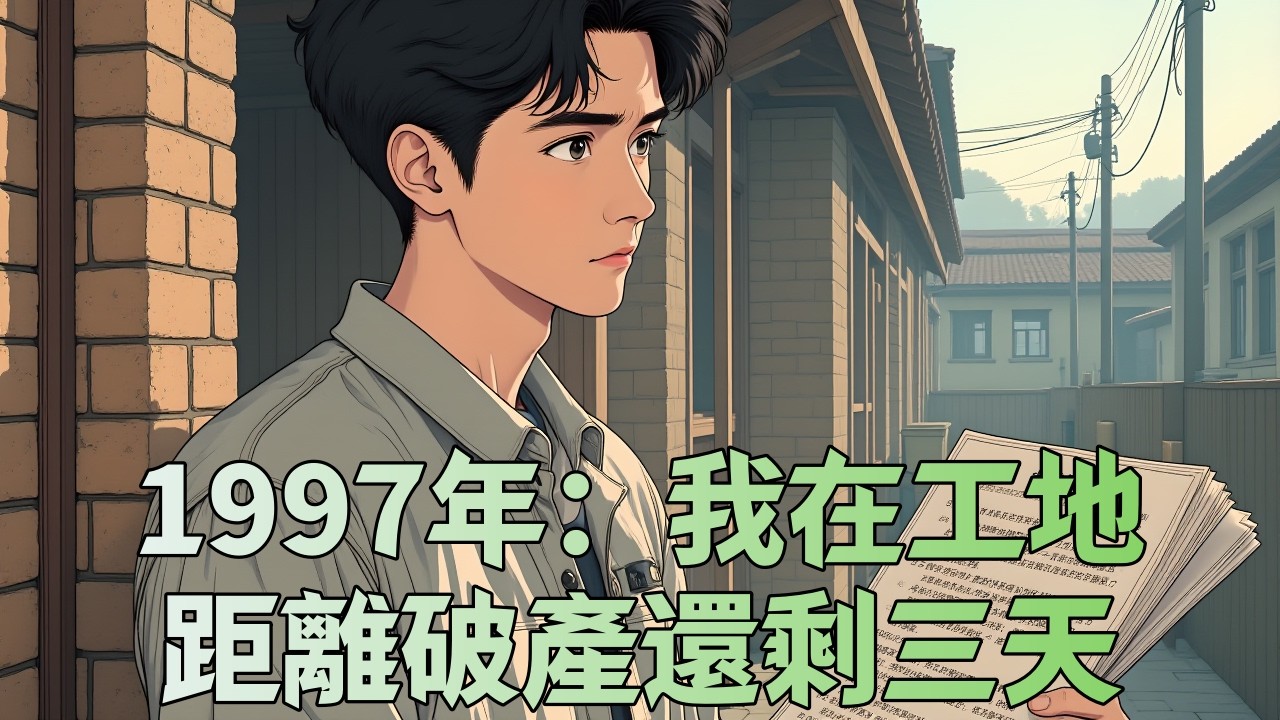 《1997年：我在工地距離破產還剩三天》他上輩子幹到肺病去世，這輩子醒來才27歲。距離破產還有三天，距離回家過年還有一個月。這一次，他要好好活，好好賺錢，好好陪老婆孩子。