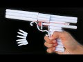 Diy paper revolver gun  paper revolver gun making  paper gun