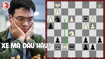 Giả vờ mất Hậu, Quang Liêm ép Á quân thế giới suýt hết giờ phải chơi nhầy | Chessable Masters 2023