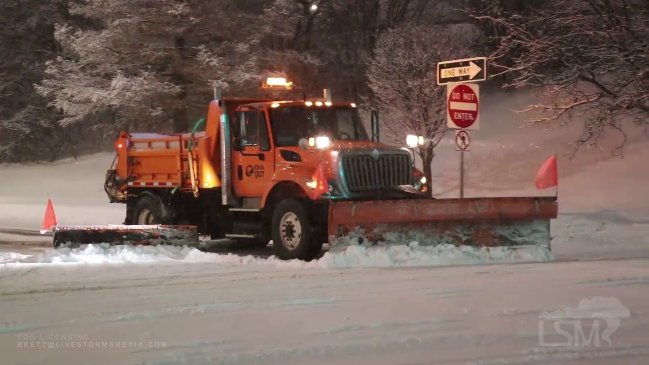 01242020 Cedar Rapids, IA Another round of snow, cleanup YouTube