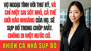 Vợ ngoại tình với thư ký, chồng đi một nước cờ khiến cả nhà sụp đổ