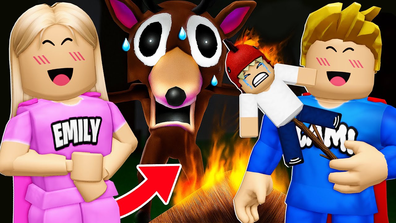 LAMI & EMILY spielen ZUM ERSTEN MAL 99 NÄCHTE im WALD!