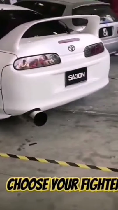 toyota supra meledak