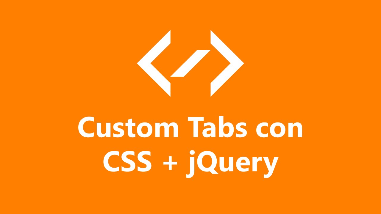 Custom Tabs con CSS + Jquery - YouTube