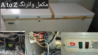 Deep  freezer wiring connection |deep freezer ki wiring kaise karen