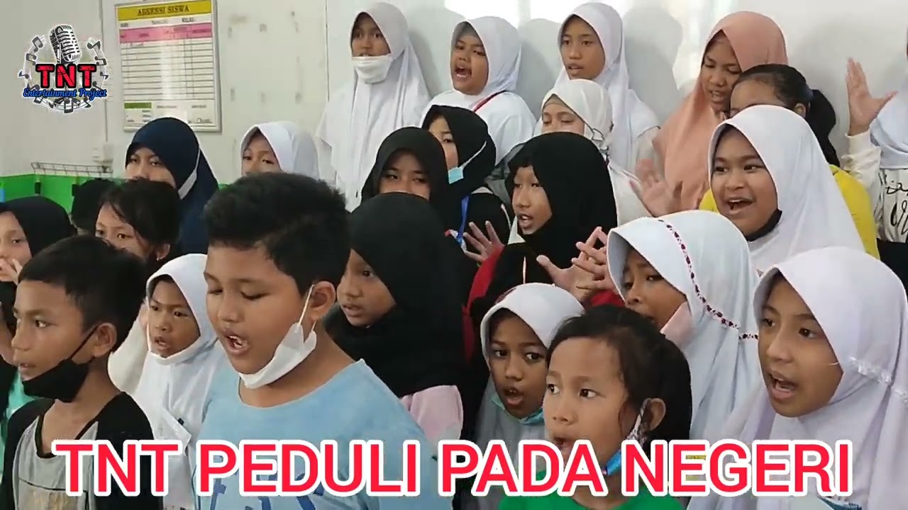 TNT PEDULI PADA NEGERI || LASKAR PELANGI - NIDJI || SDN Lagoa 02 Jakarta | TNT Entertainment Project