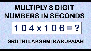 Information Multiply three digit numbers in seconds | Vedic Math | Multiplication tricks | Math Tips & Tricks News