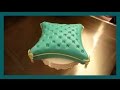 Pillow Cake - How to Fondant Pillow Cake - Pillow Cake Fondant Tutorial - Gcf